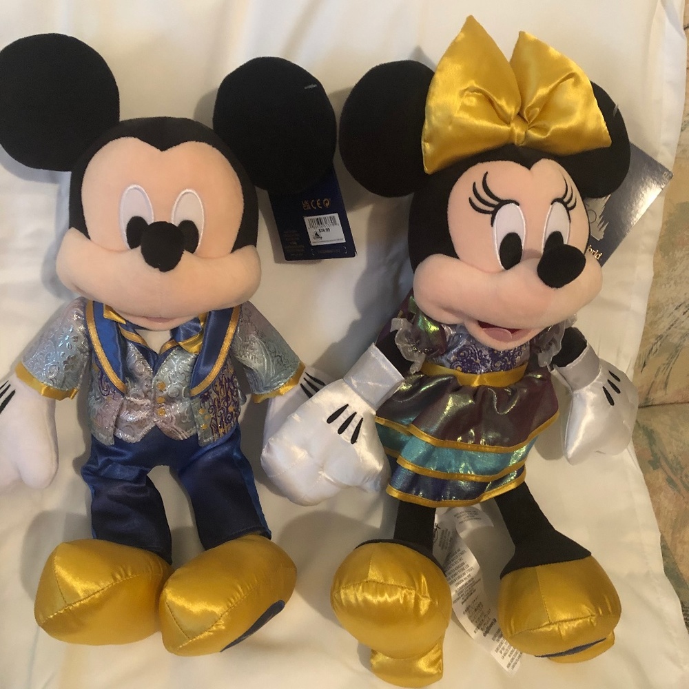 Mickey and Minnie 50th anniversary plush